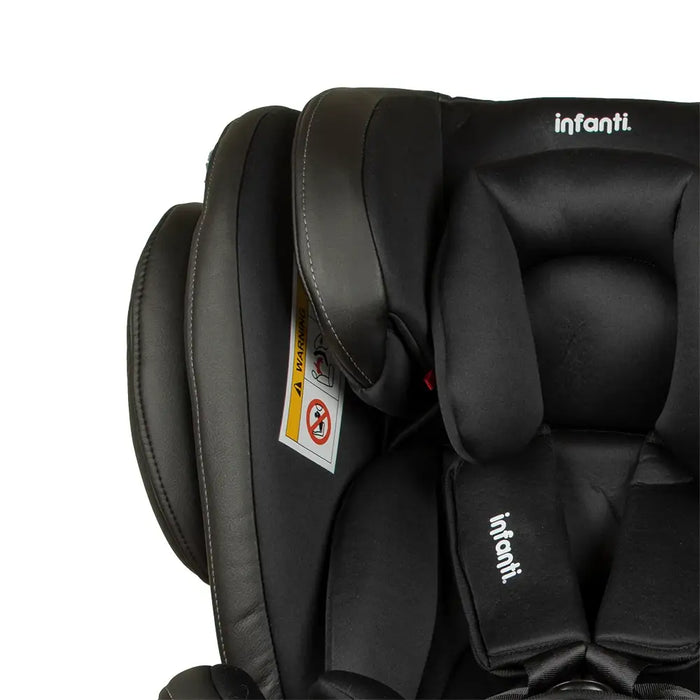 Infanti Convertible Multiage 360° Rotation Car Seat - Black - Preggy Plus