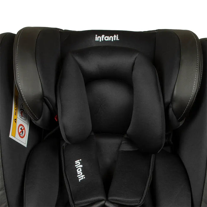 Infanti Convertible Multiage 360° Rotation Car Seat - Black - Preggy Plus