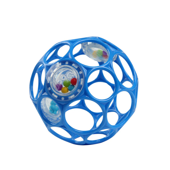 Bright Starts Oball Rattle Easy-Grasp Toy, Blue