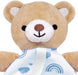 Buba Teddy Bear Blanket with Pacifier Clip - Blue - Preggy Plus