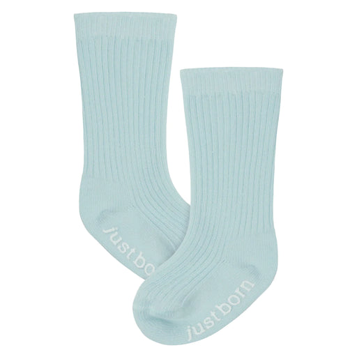 Gerber 6-Pack Baby Boys Blue Socks, 0 - 6 Months (1375461DA B01 0/6) - Preggy Plus