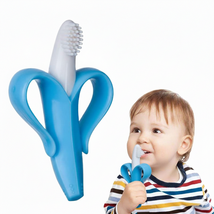 Buba Banana Gum Massager - Blue - Preggy Plus