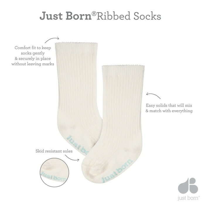 Gerber 6-Pack Baby Boys Blue Socks, 6 - 12 Months (1375461DA B01 6/12) - Preggy Plus