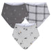 Gerber 3-Pack Baby Boys Buffalo Bandana Bib (645703 B01 OSZ) - Preggy Plus