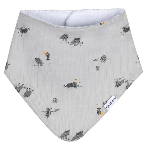 Gerber 3-Pack Baby Boys Buffalo Bandana Bib (645703 B01 OSZ) - Preggy Plus