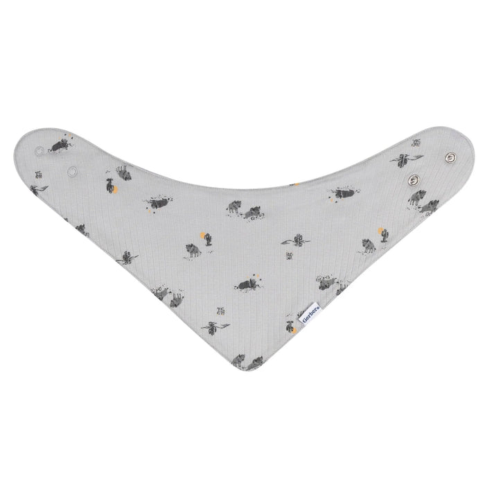 Gerber 3-Pack Baby Boys Buffalo Bandana Bib (645703 B01 OSZ) - Preggy Plus