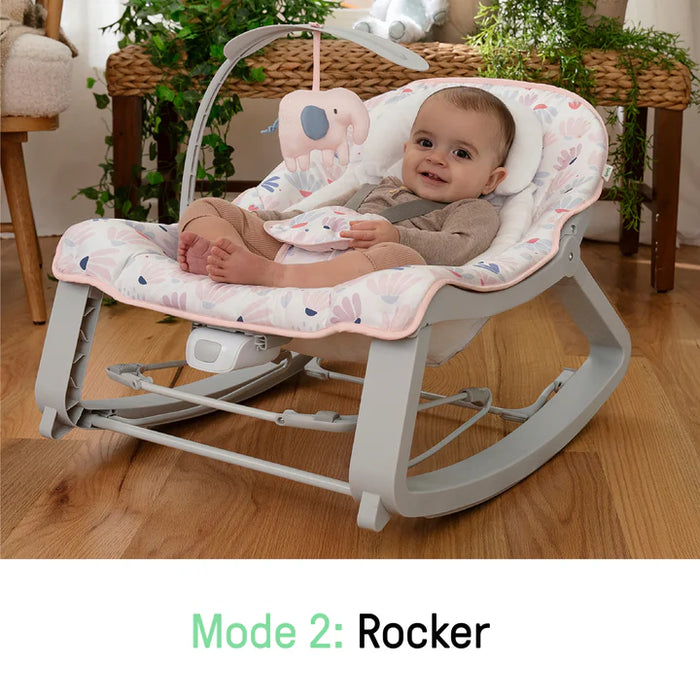 Ingenuity Keep Cozy 3-in-1 Grow with Me Bouncer & Rocker - Burst