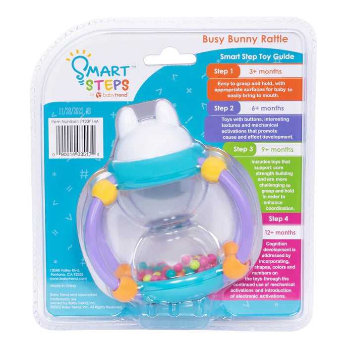 Baby Trend Smart Steps Busy Bunny Rattle - Preggy Plus