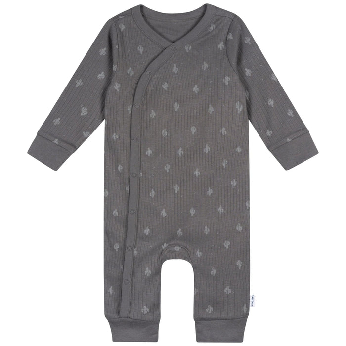Gerber Baby Boys Cactus Footless Pajamas, Newborn (645315 B01 NB2) - Preggy Plus