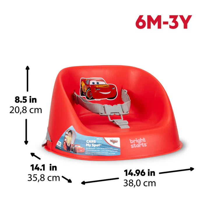 Bright Starts Disney Cars My Spot Booster