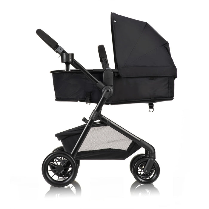 Evenflo Pivot Modular Travel System with LiteMax Infant Car Seat - Casual Gray - Preggy Plus