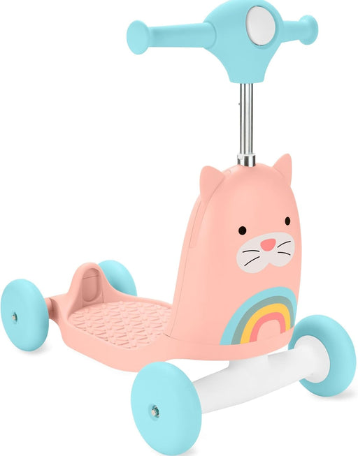 Skip Hop Zoo 3-In-1 Wagon/Ride On/Scooter Toy - Cat - Preggy Plus