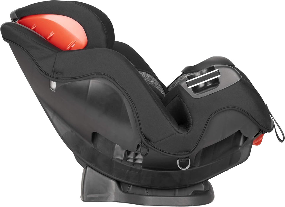 Evenflo Symphony Sport All-in-One Convertible Car Seat - Charcoal Shadow Black - Preggy Plus