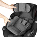 Evenflo Symphony Sport All-in-One Convertible Car Seat - Charcoal Shadow Black - Preggy Plus