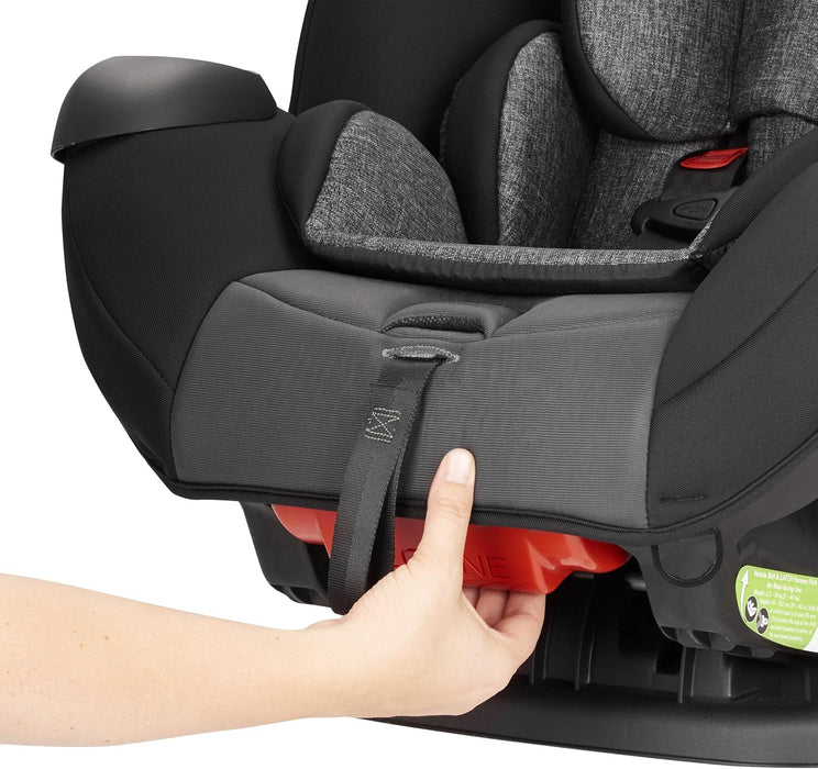Evenflo Symphony Sport All-in-One Convertible Car Seat - Charcoal Shadow Black - Preggy Plus