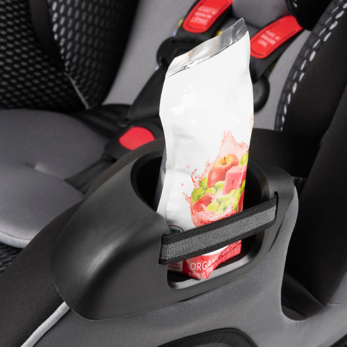 Evenflo Symphony Sport All-in-One Convertible Car Seat - Charcoal Shadow Black - Preggy Plus