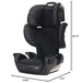Evenflo GoTime LX Booster Car Seat - Chardon Black - Preggy Plus