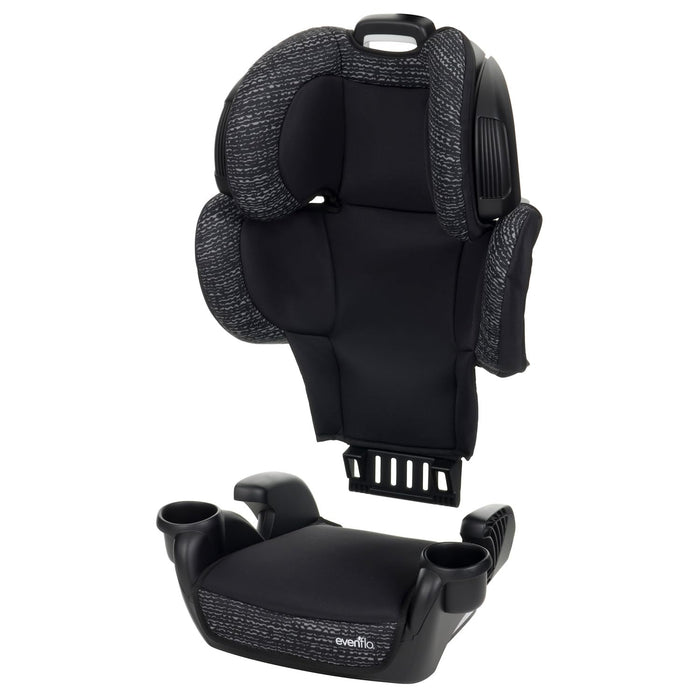 Evenflo GoTime LX Booster Car Seat - Chardon Black - Preggy Plus