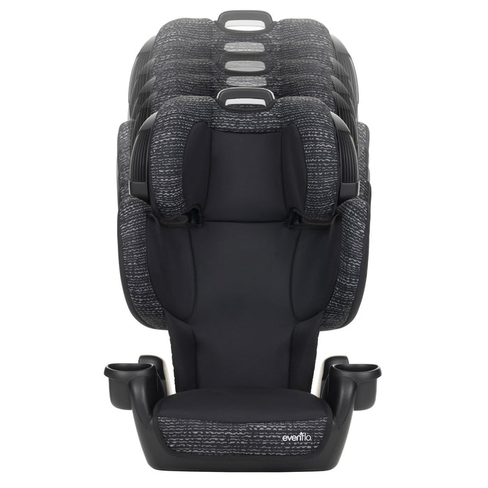 Evenflo GoTime LX Booster Car Seat - Chardon Black - Preggy Plus
