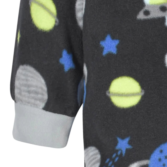 Gerber 2-Pack Baby & Toddler Boys Deep Space Fleece Pajamas, 12 Months (552262Y B04 12M) - Preggy Plus