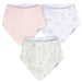 Gerber 3-Pack Baby Girls Deer Bandana Bib (645703 G02 OSZ) - Preggy Plus