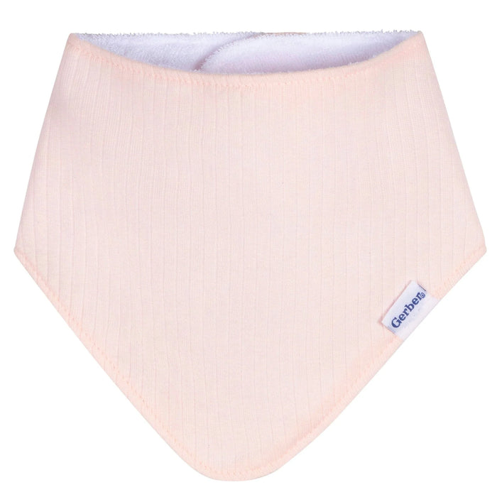 Gerber 3-Pack Baby Girls Deer Bandana Bib (645703 G02 OSZ) - Preggy Plus