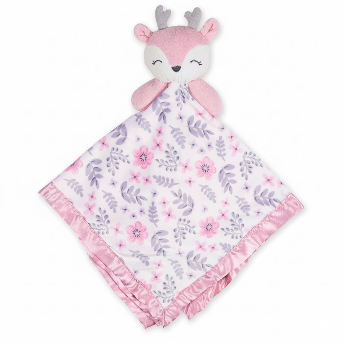 Gerber Baby Girls Deer Oversized Security Blanket (135691130 G02 OSZ) - Preggy Plus