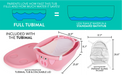 Prince Lionheart Tubimal™ Infant & Toddler Tub & Storage - SHEEP - Preggy Plus