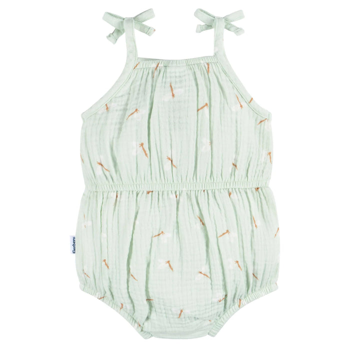 Gerber Baby Girls Dragonflies Bubble Romper, 18 Month (431717 G01 INF 18M)