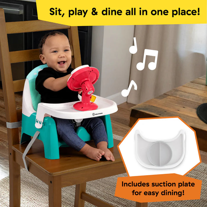 Baby Einstein Farm Explorers Snack & Steer Learn-to-Dine Feeding Seat