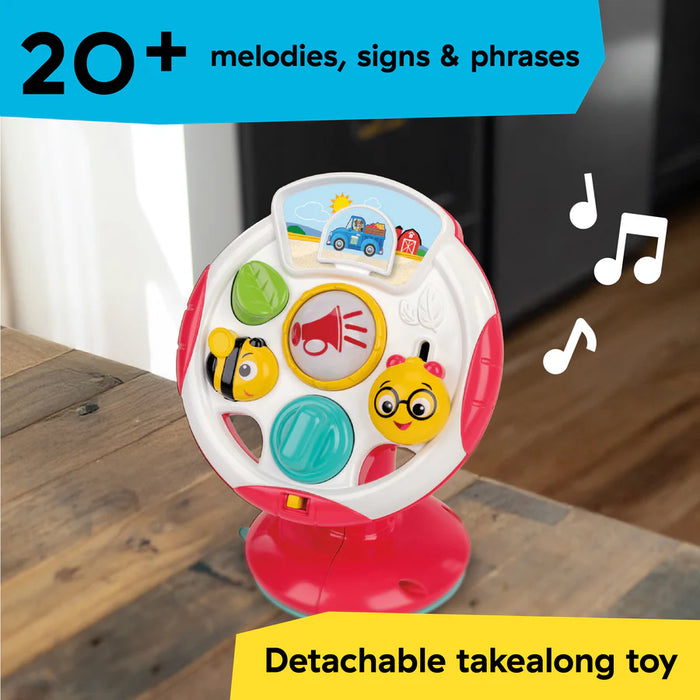 Baby Einstein Farm Explorers Snack & Steer Learn-to-Dine Feeding Seat