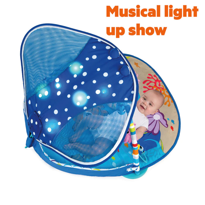Bright Starts Disney Baby Finding Nemo Mr. Ray Ocean Activity Play Gym - Preggy Plus