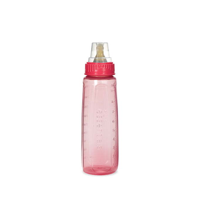 Nuk First Essentials Fashion Tints 9oz Bottle with Latex Nipple - Pink