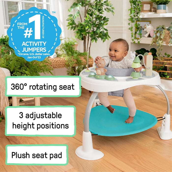 Ingenuity Spring & Sprout 2-in-1 Activity Jumper & Table - First Forest
