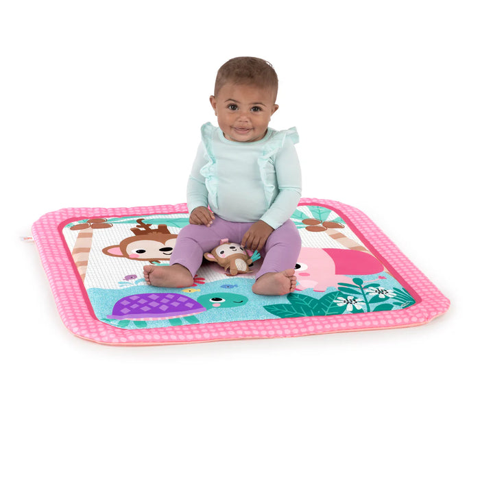 Bright Starts Floral Safari Activity Gym & Play Mat