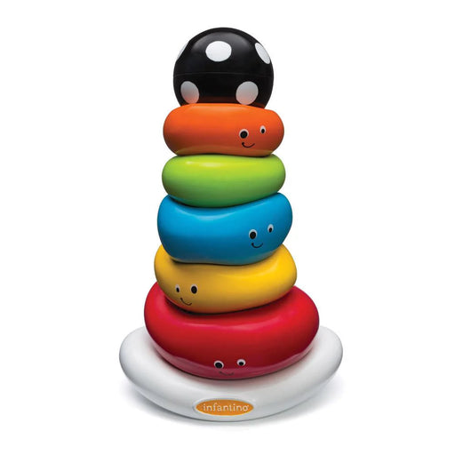 Infantino Funny Faces Ring Stacker™ - Preggy Plus