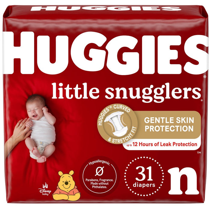 Huggies® Little Snugglers Diaper, Newborn, 31/pk