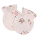Gerber 4-Piece Baby Girls Garden Cap and Mitten Set, 0-6 Months (646023 G01 0-6M) - Preggy Plus
