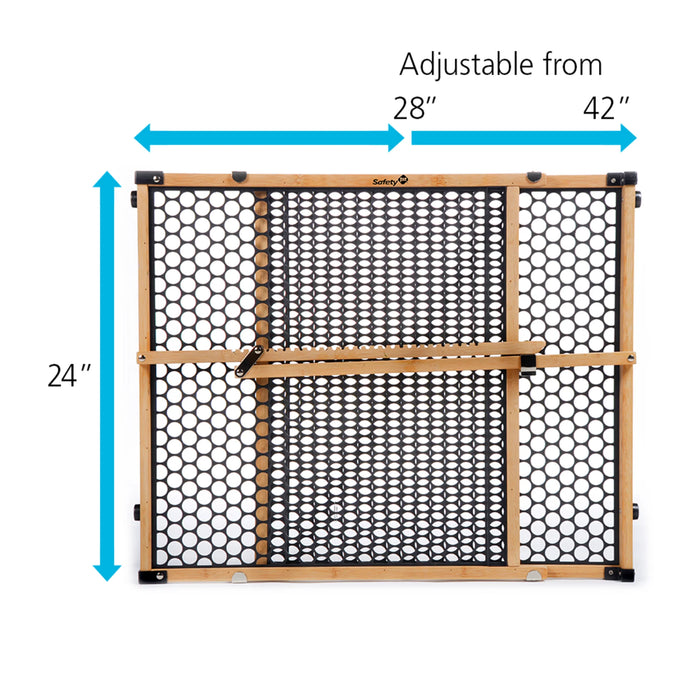Safety 1st Bamboo Doorway Baby Gate - Preggy Plus