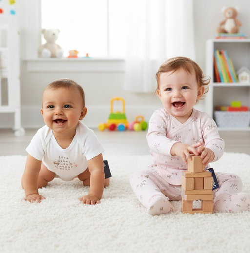 Gerber Baby Girls' Take-Me-Home 3 piece Set - Pink Garden, 6-9 Months (646515 G01 NB4 6/9) - Preggy Plus