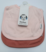 Gerber 2-Pack Baby Girls Pink Bibs (624552 G01 OSZ) - Preggy Plus