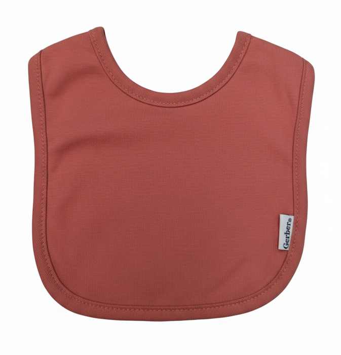 Gerber 2-Pack Baby Girls Pink Bibs (624552 G01 OSZ) - Preggy Plus