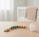 Buba Silicone & Bamboo Pacifier Holder - Preggy Plus