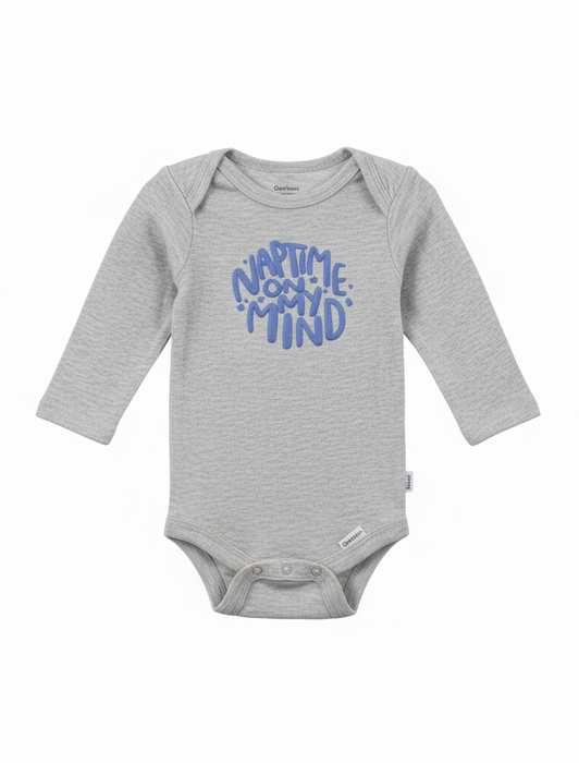 Gerber 2-Piece Baby Boys' Naptime Onesies® Bodysuit and Pants Set, 12 Months (624796 B02 NB5 12M) - Preggy Plus