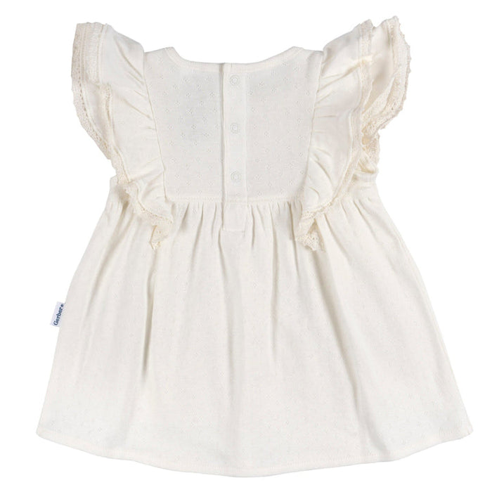 Gerber 2-Piece Baby Girls Dress & Diaper Cover Set, 0-3 Months (433397 G03 NB2 0/3)