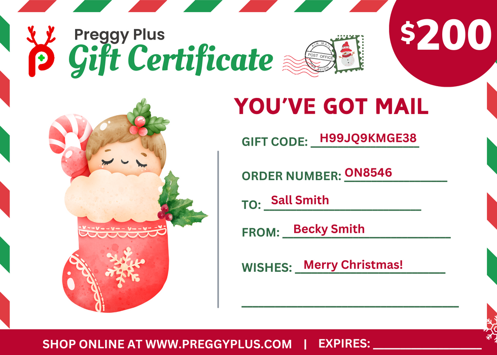 Christmas Mail Gift Certificate