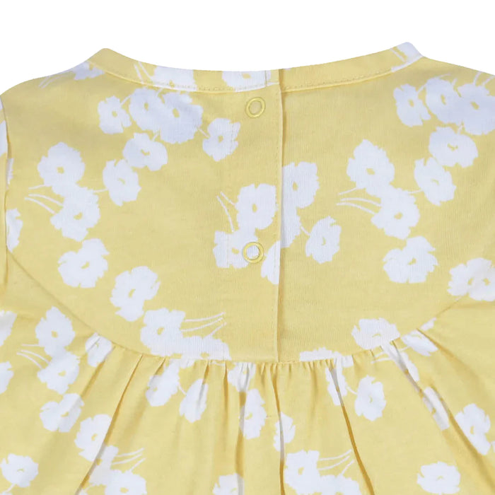 Gerber 2-Piece Baby & Toddler Girls Golden Flowers Long Sleeve Dress & Leggings Set -24 Months (33030206Y G03 24M) - Preggy Plus