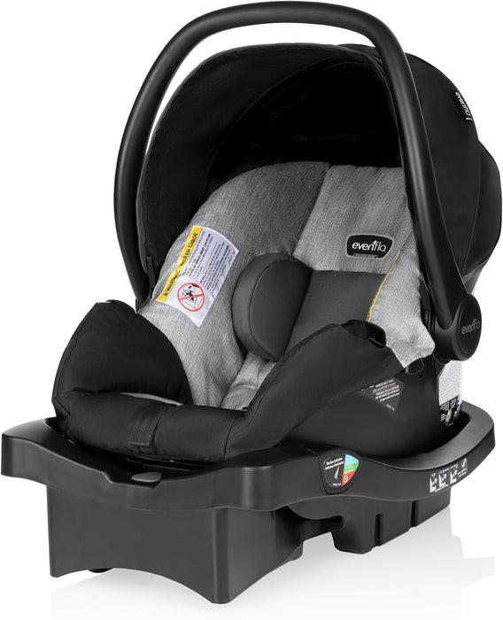 Evenflo LiteMax Sport Infant Car Seat - Graphite Gray - Preggy Plus