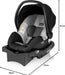 Evenflo LiteMax Sport Infant Car Seat - Graphite Gray - Preggy Plus