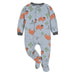 Gerber 2-Pack Baby & Toddler Boys Gray Buffalo Fleece Pajamas, 24 Months (552262Y B01 24M) - Preggy Plus
